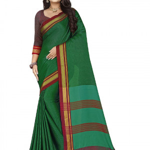 Women's Silk Saree With Blouse